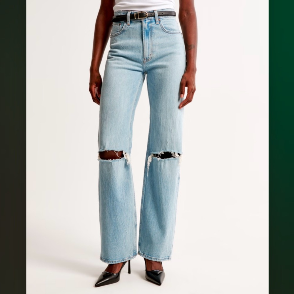 ABERCROMBIE High Rise 90s Relaxed Jean
